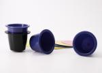 Empty Plastic HDPP Food Grade Refillable Nespresso Capsules Pods 5 - 8g Volume