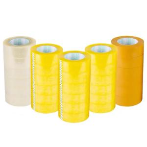 China Yellow Color Printing Adhesive Bopp Packaging Sealing Tape Customized factory
