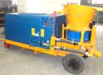 Dry Refractory Concrete Shotcrete Gunning Machine 3m3/H Diesel Drive