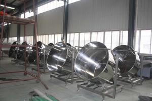 China Automatic Coated Peanuts Machine / Sugar Coating Machine Big Capacity factory