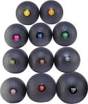 Gym Slam Ball - Weighted Fitness Medicine Ball with Easy Grip Tread