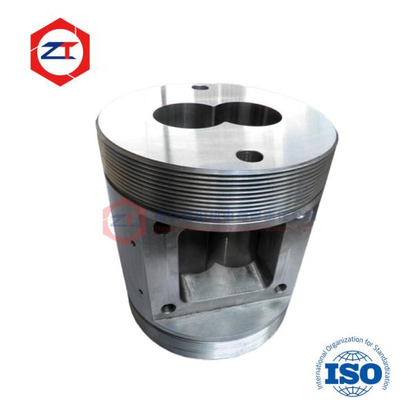 45# and W6Mo5Cr4V2 Material Extruder Nitrided Twin Screw Barrel Durable For Food