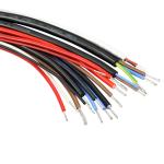 UL3132 silicone rubber cables 300v 150C 30AWG FT2 black home appliance uav