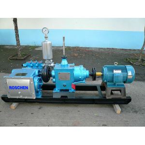 China Light weight 7.5kw Reciprocating Drilling Mud Pump , Flexible manipulation on sale