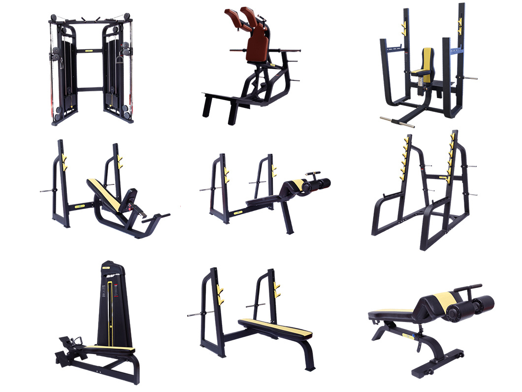 Gym Equipment Sit-up Bench Supine Board Adjustable Gym Fitness Abdominal Muscle Board