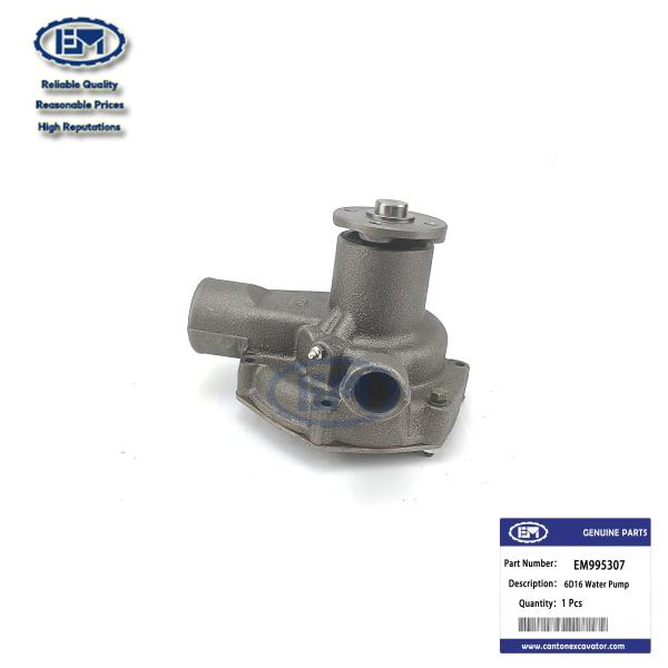 EM995307 ME995307 Excavator Water Pump 6D16 SK320-6 SK350-5 HD1430 SK320-6E