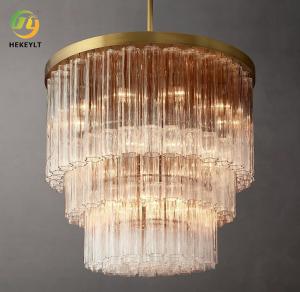 China Used For Home/Hotel E12 Three-Round Modern Luxury Pendant Light factory