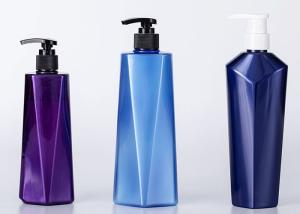 China Amber 300ml Plastic Cosmetic Bottles Empty Shampoo Packaging factory
