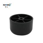 KR-P0124 Round Heavy Duty Cabinet Feet For Large Rack Cabinet 50*30mm Reduce