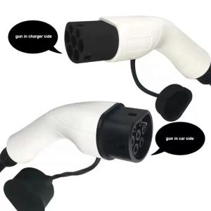 China waterproof dustproof Thermoplastic 3 Phase EV Charging Extension Cable 10m factory