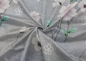 China Warp Knitted Printed Mattress Pillowcase Fabric Matte 100% Polyester factory
