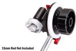 Kamerar Follow Focus w/ 15mm Quick Release Rods Clamp
