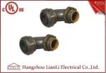 Liquid Tight Flexible Metal Conduit Fittings 90 Degree Connector With Insulated