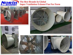 China Cooling fans in chicken coop factory