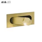Recessed Hotel Reading Book Wall Lamp Modern Interior Bedroom Bedside Home Decor