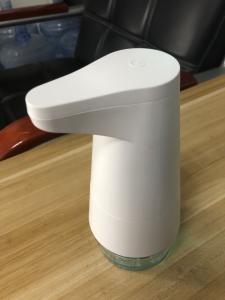 China 350ml Desk type Touchless Sanitizer Dispenser Automatic soap dispenser White/ pink ABS+PET factory
