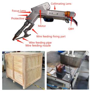 China 1500W Handheld Single Motor Laser Welding Machine with 4mm Stainless Steel Full Penetration factory