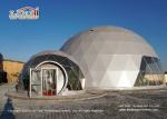 60m Outdoor Geodesic Dome Tents With Transparent PVC For F1 Event