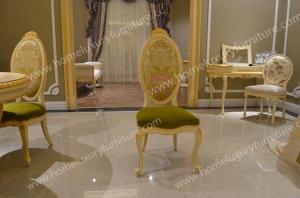 China Alibaba Retro french italian leather dining chair factory