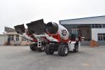 400hp 4X4 Drive 1.5cbm Concrete Boom Pump Truck