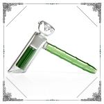 Glass Water Bubbler 6 Tree Arms Perc Hookah Pocket Smoking Water Pipes