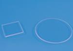 Optical Industry Quartz Glass Products Light Weight Customizable Transparent