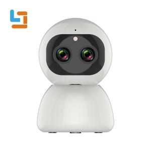 China 5V 2A 15m Binocular lens 4k Surveillance Camera Night Vision factory