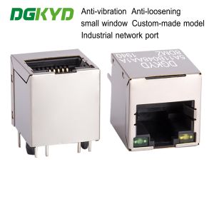 RJ45 100Mbps Ethernet socket 8P8C module with compact window surface DGKYD5A11B0