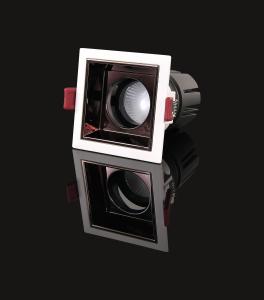China 38deg Anti Glare Spotlights 100lm/ W Square LED Spotlight 15W 24deg 38deg factory