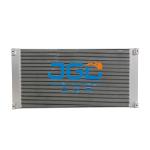 SH350-3 Excavator Aluminum Plate Radiator Air Cooler 950*935mm
