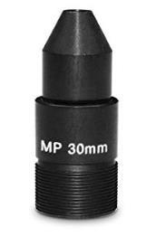 China CCTV HD Pinhole lens 30mm F2.0 11degree 1/2.7&quot; 1MP M12 Mount Fixed Iris factory