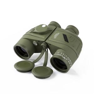 China Porro 10x50 Binoculars Bak4 Prism Telescope With Rangefinder Equipment factory