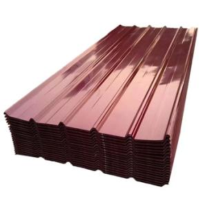 China Aluminium Coated Roofing Sheet Color Coated Corrugated Sheet Aluminum Metal Roofing Sheet factory