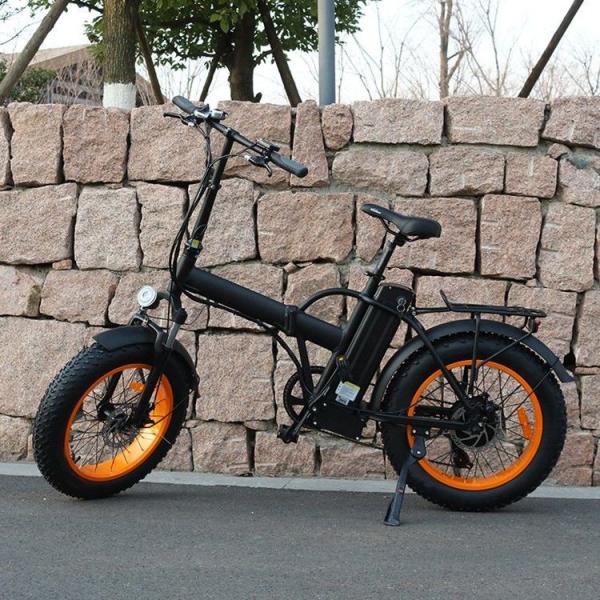 Max Speed < 30km/H Lightweight Electric Bike , Folding Electric Bicycle Wheel