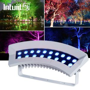 China 36W DMX 512 RGBW Color Tree Light LED IP65 Waterproof Outdoor Spotlight Ring Garden Landscape Light factory