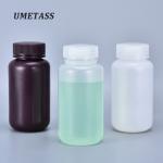 SCREW CAP 500ml PP Round Wide Mouth Bottles for Chemical Liquid Storage in