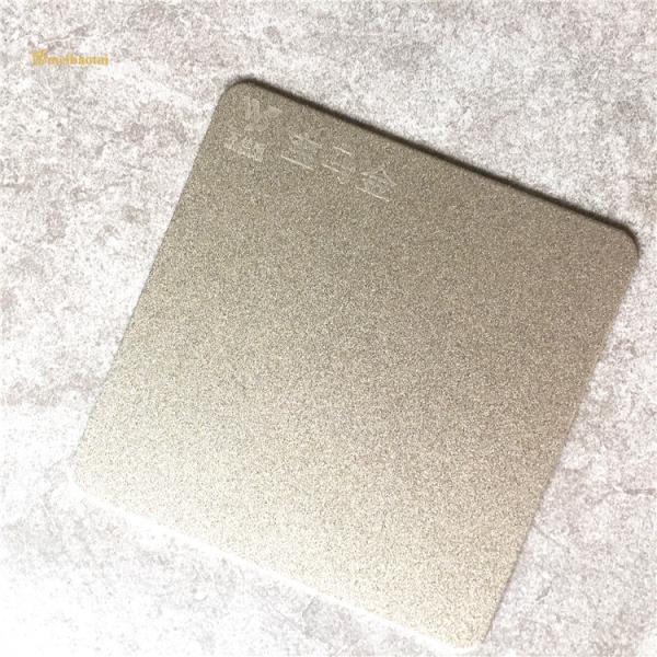 Galaxy Star Color Finished Decorative Stainless Steel Sheet Mill Edge 3048mm