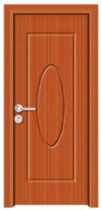 China AB-GM8007 PVC MDF interior door factory