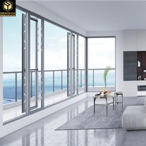China Customized Width Swing Window 5mm - 20mm Glass Aluminum Sliding Windows factory