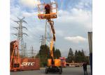 16 Meter 2WD Articulated Hydraulic Boom Lift With 230kgs Capacity 180 Return