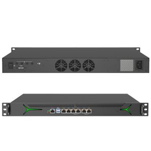 1U Rackmount Network Security Server With 12th 13th Gen Intel Core I3 I5 I7