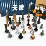 ISO9001 Certified Carbon Steel DIN 6921 Point Hex Flange Bolts for Various