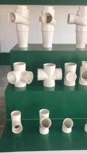 China High Quality PVC Sewer Pipe Fittings Oblique Three Way Drainage Pipe Tee Dn160mm factory