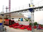 Construction Aerial Mast Climbing Work Platform / Twin Mast Climbing Equipment
