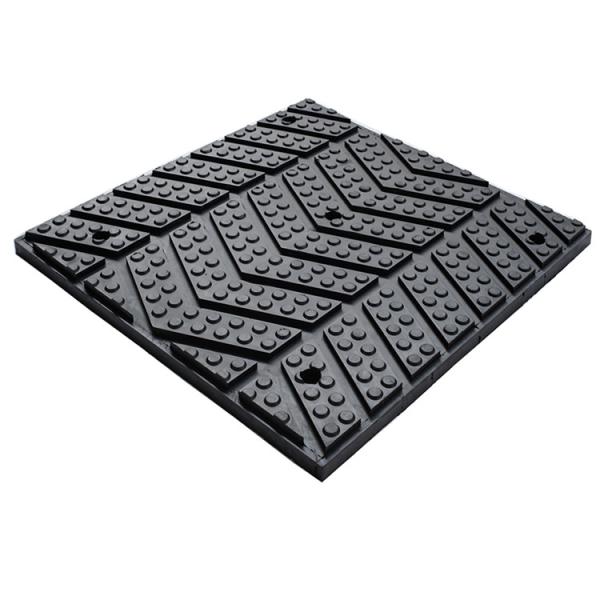 Impact Resistant Horse Large Rubber Mats Inserted Stainless Plate For Horse Pool