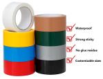 50m Colorful Adhesive Packing Tape Carpet Sticky Tape Jumbo Roll