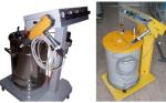 40W Electrostatic Powder Coating Machine / Powder Coating Spray Equipment 220