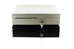 5 Bill 4 Coin 3 Position Lock POS Cash Register Cash Drawer Durable Mental Clip
