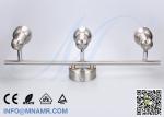 3 Outlets Spot Light Ceiling Bar Light Chrome Come With AC220V 3X5W GU10 LED