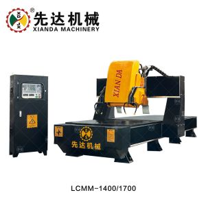 China 3 Axis Linear Stone Profile Cutting Machine 15kw factory